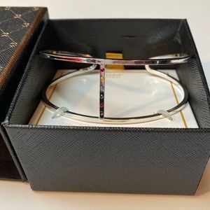 Gorgeous Color Street double wire cuff bracelet multi stone!